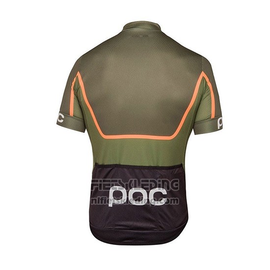 2018 Fietskleding POC Essential Road Block Camouflage Korte Mouwen en Koersbroek
