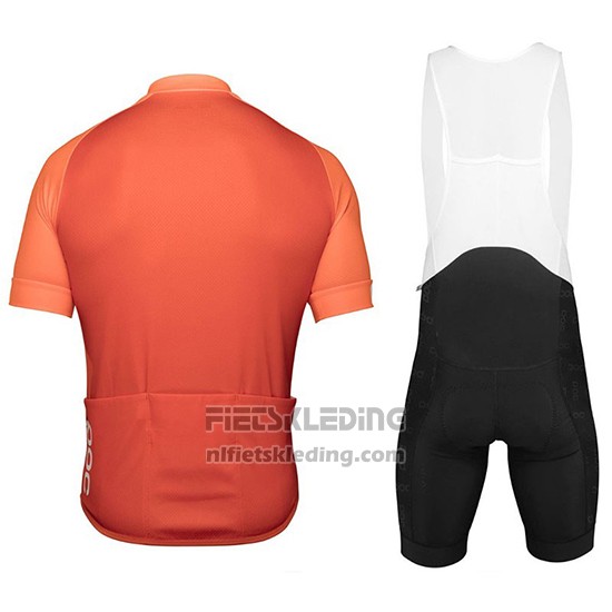 2018 Fietskleding POC Essential XC Oranje Korte Mouwen en Koersbroek