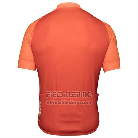 2018 Fietskleding POC Essential XC Oranje Korte Mouwen en Koersbroek