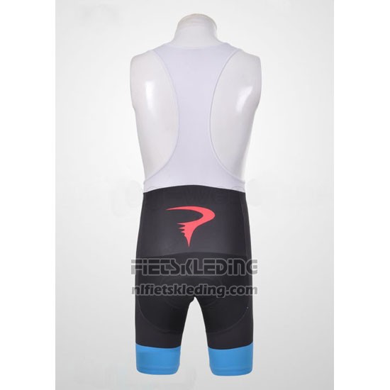 2011 Fietskleding Pinarello Azuur en Zwart Korte Mouwen en Koersbroek
