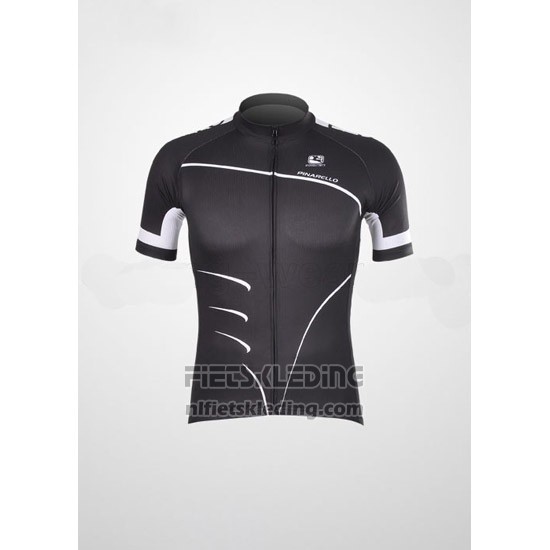 2012 Fietskleding Pinarello Zwart en Wit Korte Mouwen en Koersbroek