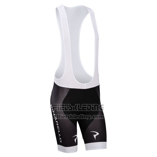 2014 Fietskleding Pinarello Zwart en Wit Korte Mouwen en Koersbroek