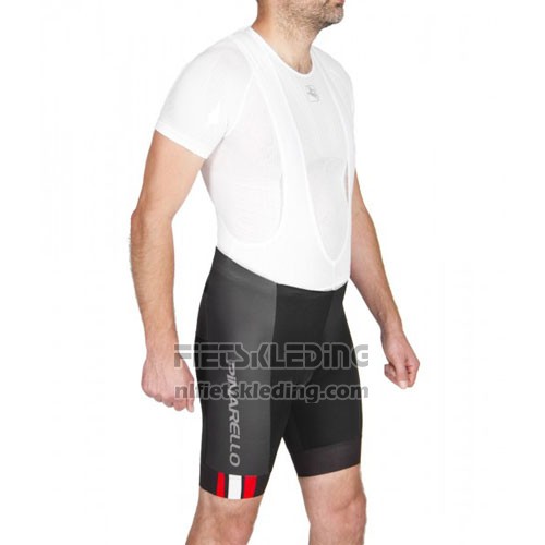 2016 Fietskleding Pinarello Rood en Zwart Korte Mouwen en Koersbroek