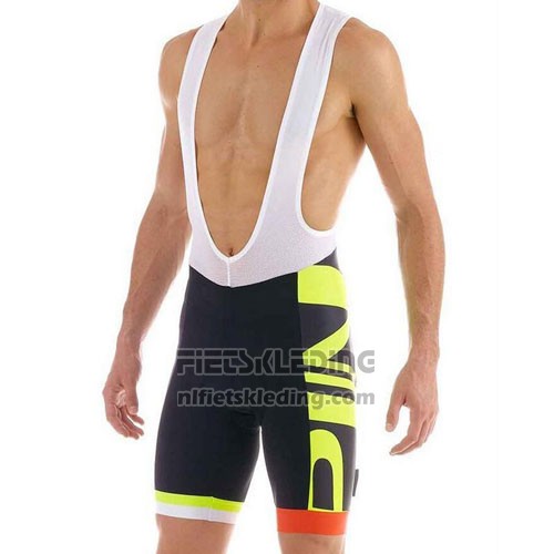 2016 Fietskleding Pinarello Zwart en Groen Korte Mouwen en Koersbroek