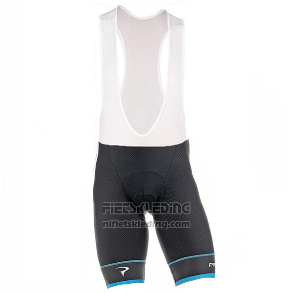 2017 Fietskleding Pinarello Blauw en Zwart Korte Mouwen en Koersbroek