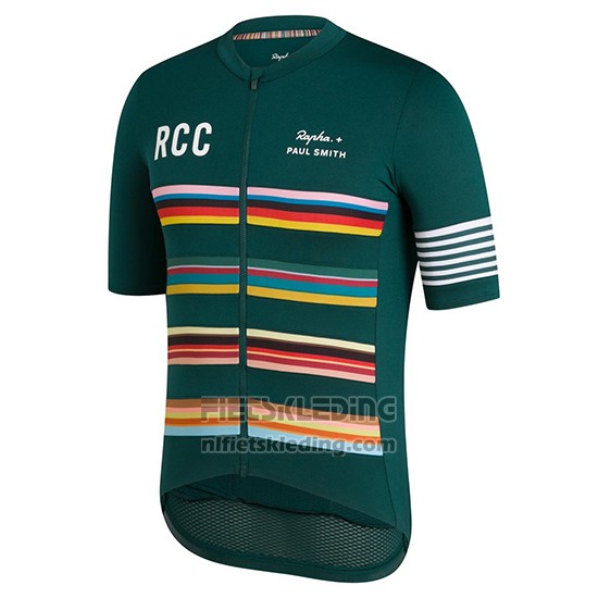 2019 Fietskleding Paul Smith Rapha Groen Korte Mouwen en Koersbroek
