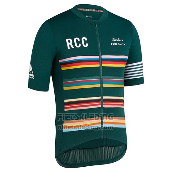 2019 Fietskleding Paul Smith Rapha Groen Korte Mouwen en Koersbroek