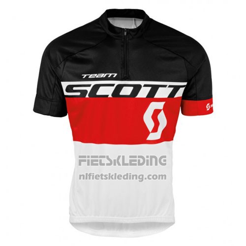 2016 Fietskleding Scott Geel en Wit Korte Mouwen en Koersbroek