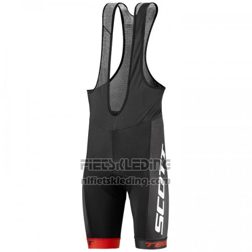 2016 Fietskleding Scott Geel en Wit Korte Mouwen en Koersbroek