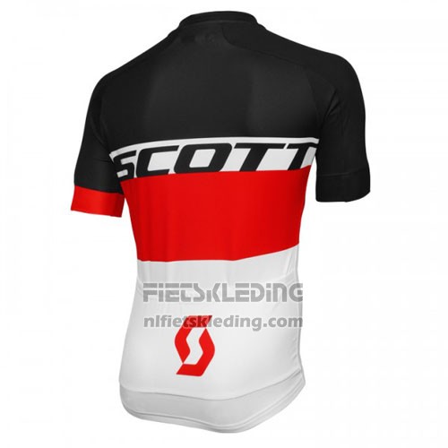 2016 Fietskleding Scott Geel en Wit Korte Mouwen en Koersbroek