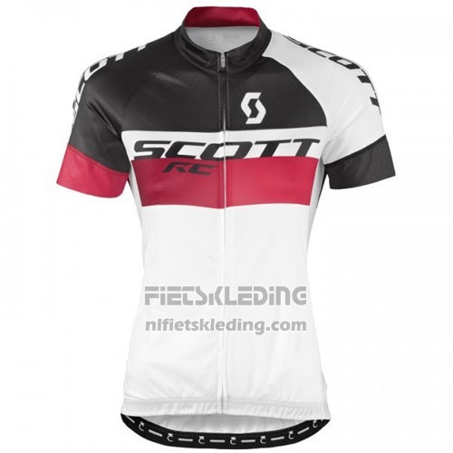 2016 Fietskleding Scott Zwart en Wit Korte Mouwen en Koersbroek