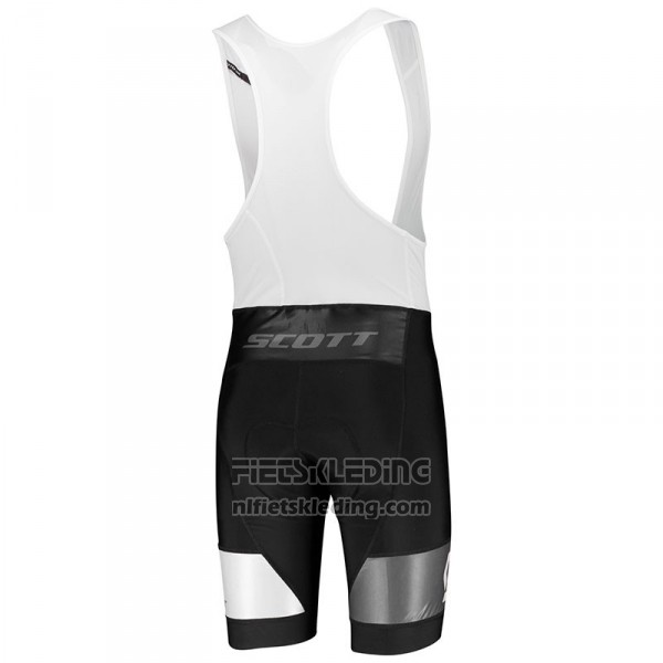 2018 Fietskleding Scott Rc Grijs Wit Korte Mouwen en Koersbroek