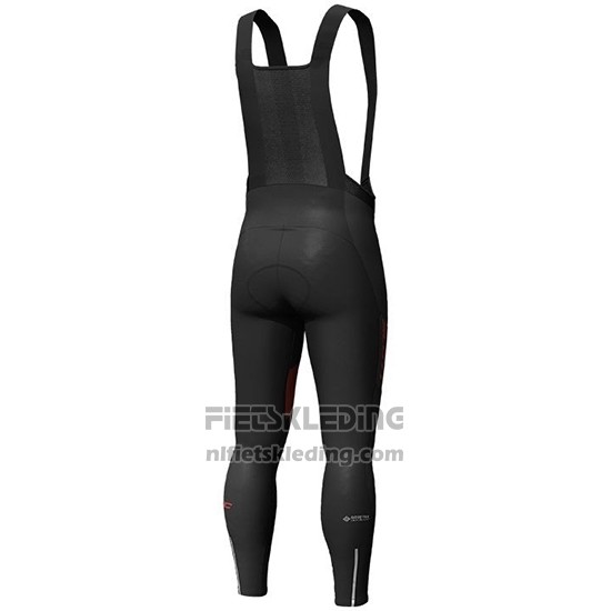 2019 Fietskleding Scott Rc Ff Zwart Rood Lange Mouwen en Koersbroek