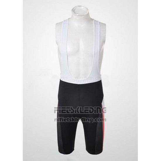 2010 Fietskleding Shimano Grijs en Zwart Korte Mouwen en Koersbroek
