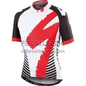 2016 Fietskleding Specialized Grijs en Wit Korte Mouwen en Koersbroek