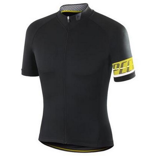 2018 Fietskleding Specialized Zwart Geel Wit Korte Mouwen en Koersbroek
