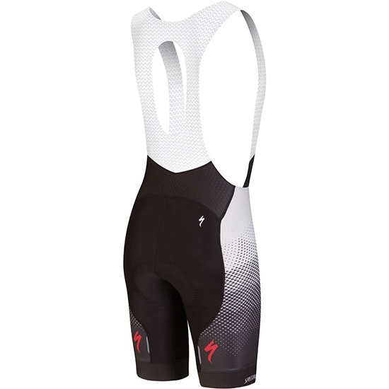 2018 Fietskleding Specialized Zwart Grijs Roze Korte Mouwen en Koersbroek