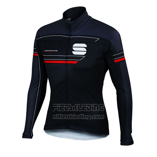2016 Fietskleding Sportful Blauw en Zwart Lange Mouwen en Koersbroek