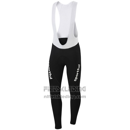 2016 Fietskleding Sportful Blauw en Zwart Lange Mouwen en Koersbroek