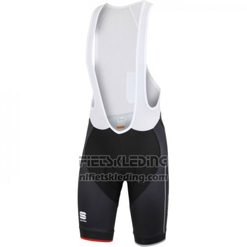 2016 Fietskleding Sportful Rood en Wit Korte Mouwen en Koersbroek