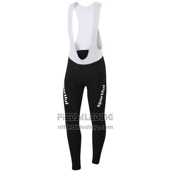 2016 Fietskleding Sportful Rood en Wit Lange Mouwen en Koersbroek