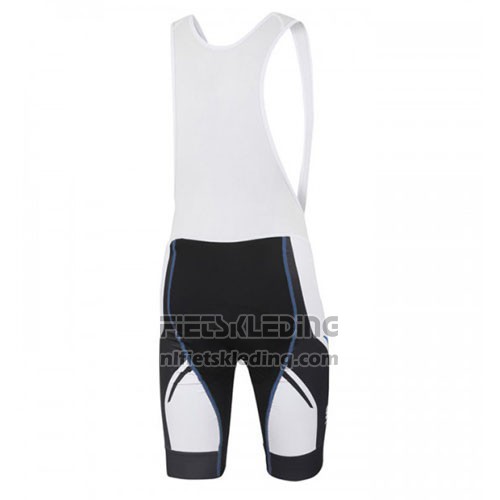 2016 Fietskleding Sportful Wit en Blauw Korte Mouwen en Koersbroek