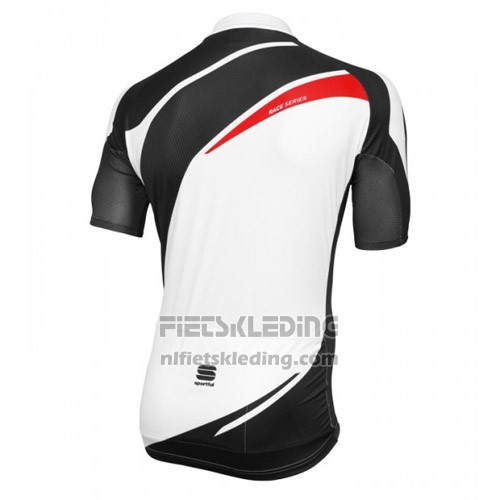 2016 Fietskleding Sportful Wit en Zwart Korte Mouwen en Koersbroek