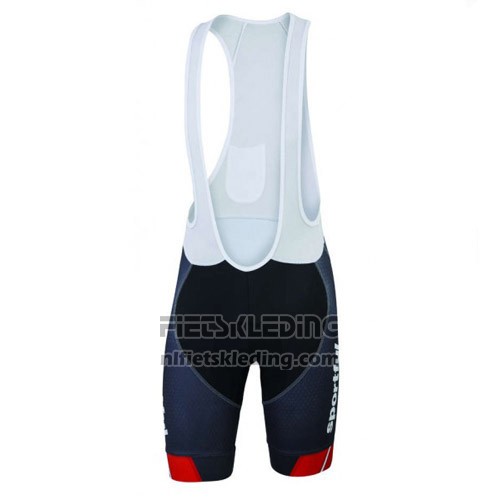 2016 Fietskleding Sportful Zwart en Rood Korte Mouwen en Koersbroek