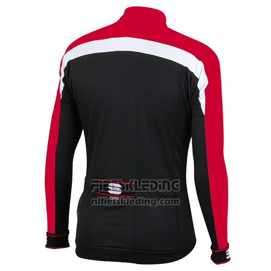 2016 Fietskleding Sportful Zwart en Rood Lange Mouwen en Koersbroek