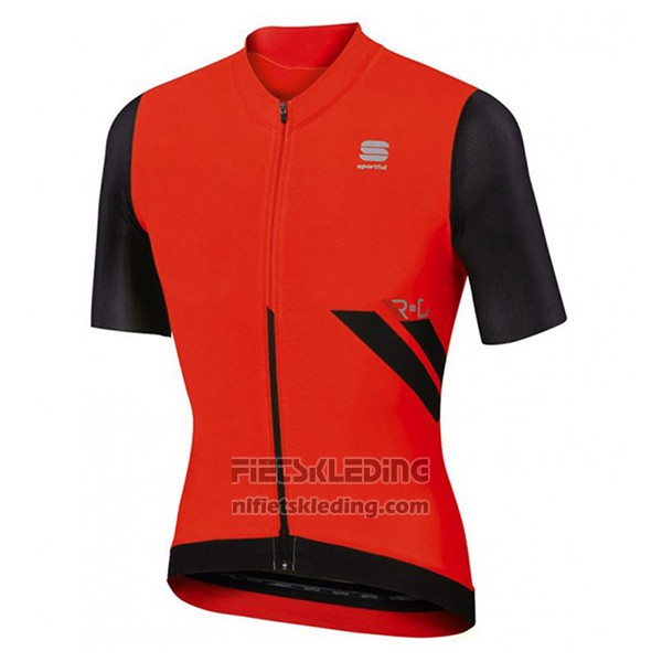 2017 Fietskleding Sportful R&d Ultraskin Rood Korte Mouwen en Koersbroek
