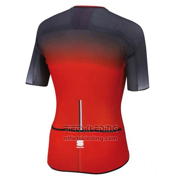2017 Fietskleding Sportful R&d Ultraskin Rood en Grijs Korte Mouwen en Koersbroek