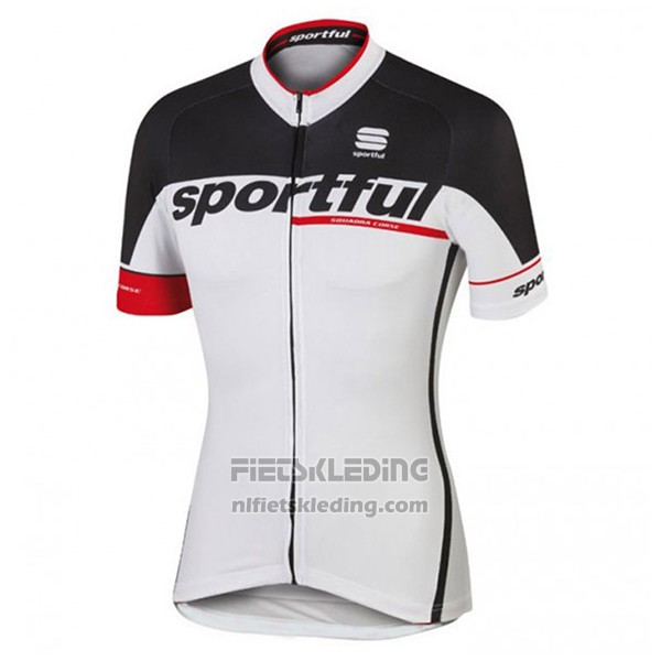 2017 Fietskleding Sportful Sc Wit Korte Mouwen en Koersbroek
