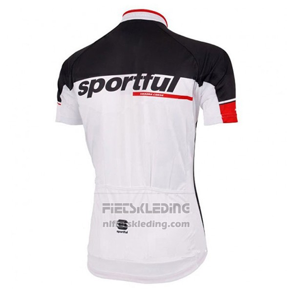 2017 Fietskleding Sportful Sc Wit Korte Mouwen en Koersbroek