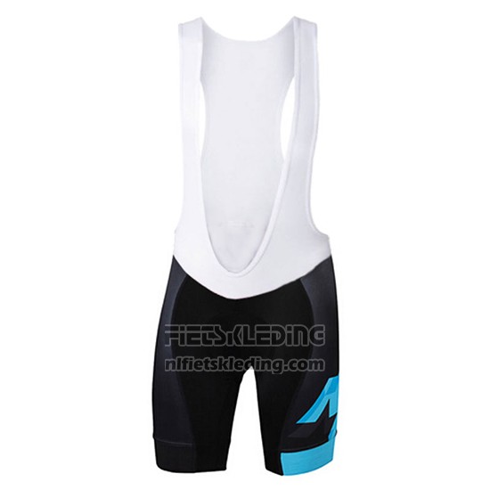 2017 Fietskleding Sportful Zwart en Blauw Korte Mouwen en Koersbroek