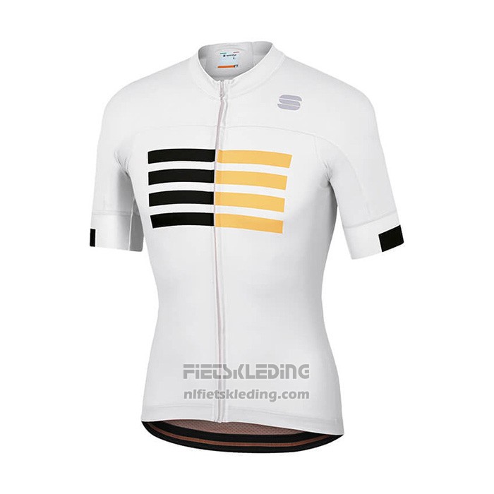 2021 Fietskleding Sportful Wit Korte Mouwen en Koersbroek