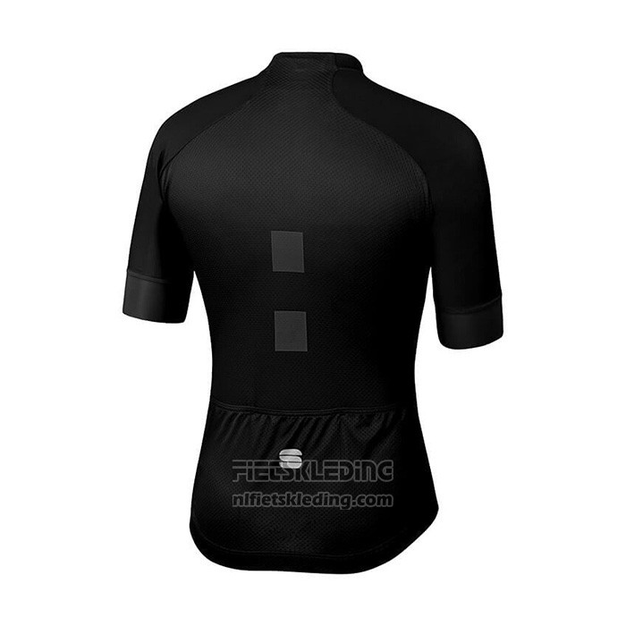 2021 Fietskleding Sportful Zwart Wit Korte Mouwen en Koersbroek