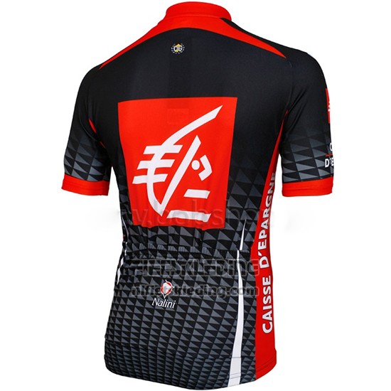 2010 Fietskleding Caisse D Epargne Zwart en Wit Korte Mouwen en Koersbroek