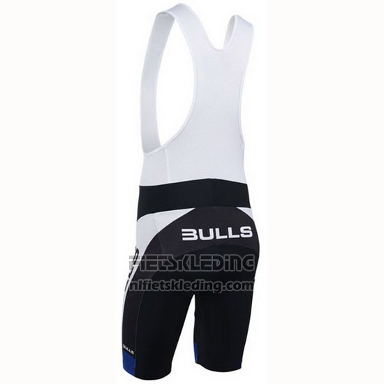 2013 Fietskleding Bulls Zwart en Wit Korte Mouwen en Koersbroek