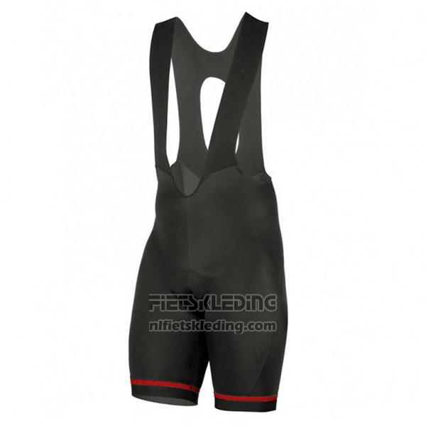 2017 Fietskleding Etxeondo Neo Zwart en Rood Korte Mouwen en Koersbroek