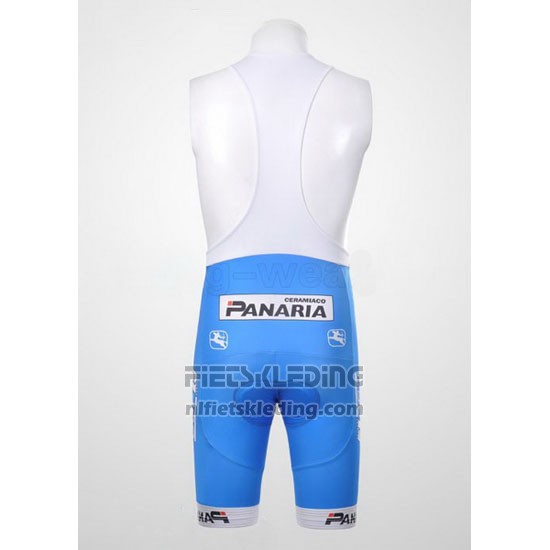 2012 Fietskleding Colnago Azuur en Wit Korte Mouwen en Koersbroek