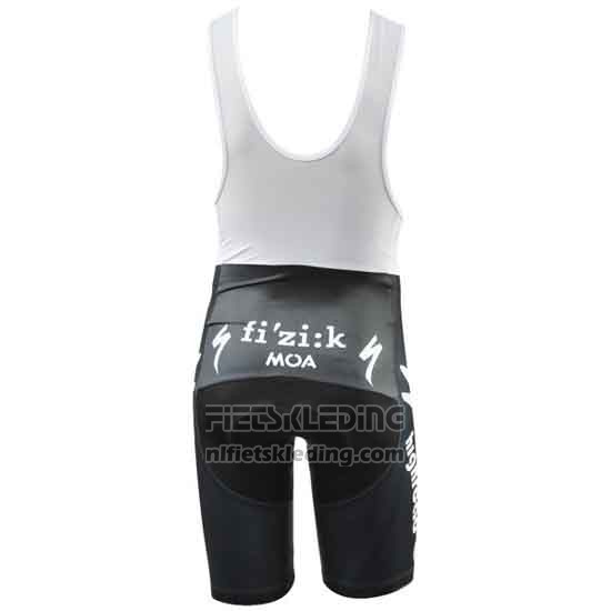 2011 Fietskleding HTC Highroad Zwart en Wit Korte Mouwen en Koersbroek
