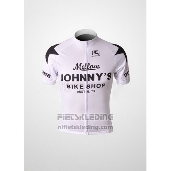 2010 Fietskleding Johnnys Zwart en Wit Korte Mouwen en Koersbroek