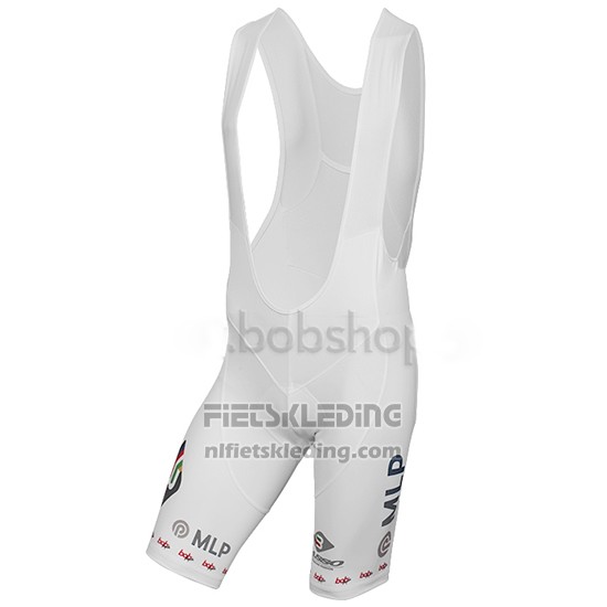 2014 Fietskleding MLP Team Bergstrasse Wit Korte Mouwen en Koersbroek