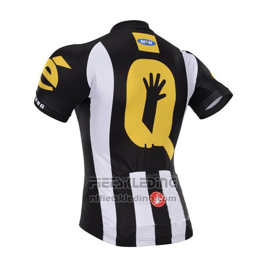 2015 Fietskleding MTN Zwart en Wit Korte Mouwen en Koersbroek
