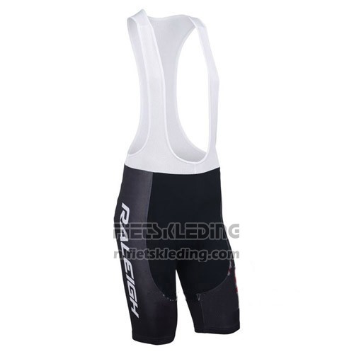 2014 Fietskleding Raleigh Zwart en Rood Korte Mouwen en Koersbroek