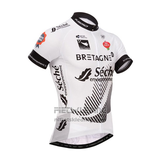 2015 Fietskleding Seche Zwart en Wit Korte Mouwen en Koersbroek