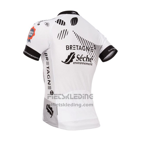 2015 Fietskleding Seche Zwart en Wit Korte Mouwen en Koersbroek