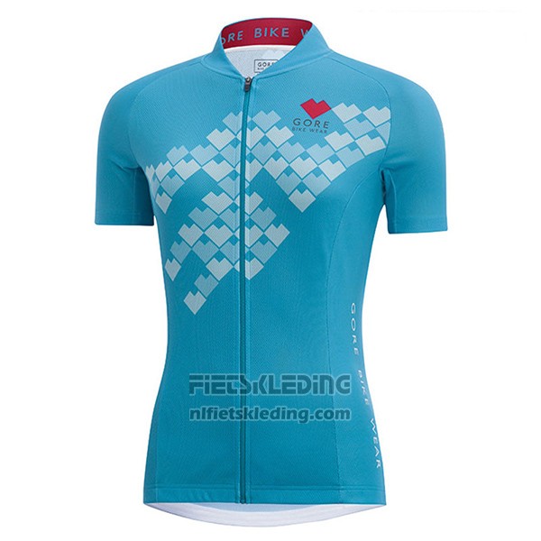 2017 Fietskleding Vrouw Gore Element Digi Cereste Korte Mouwen en Koersbroek