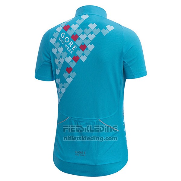 2017 Fietskleding Vrouw Gore Element Digi Cereste Korte Mouwen en Koersbroek