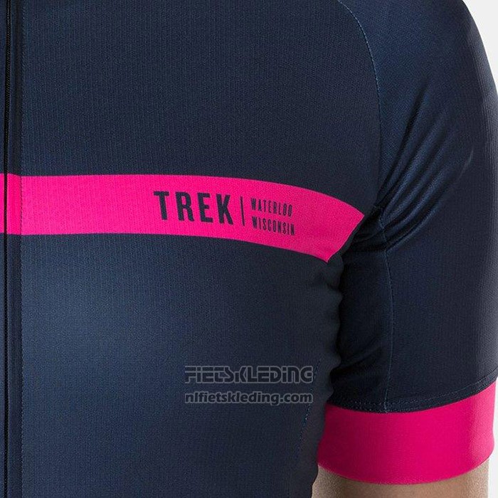 2020 Fietskleding Vrouw Bontrage Fuchsia Donker Blauw Korte Mouwen en Koersbroek